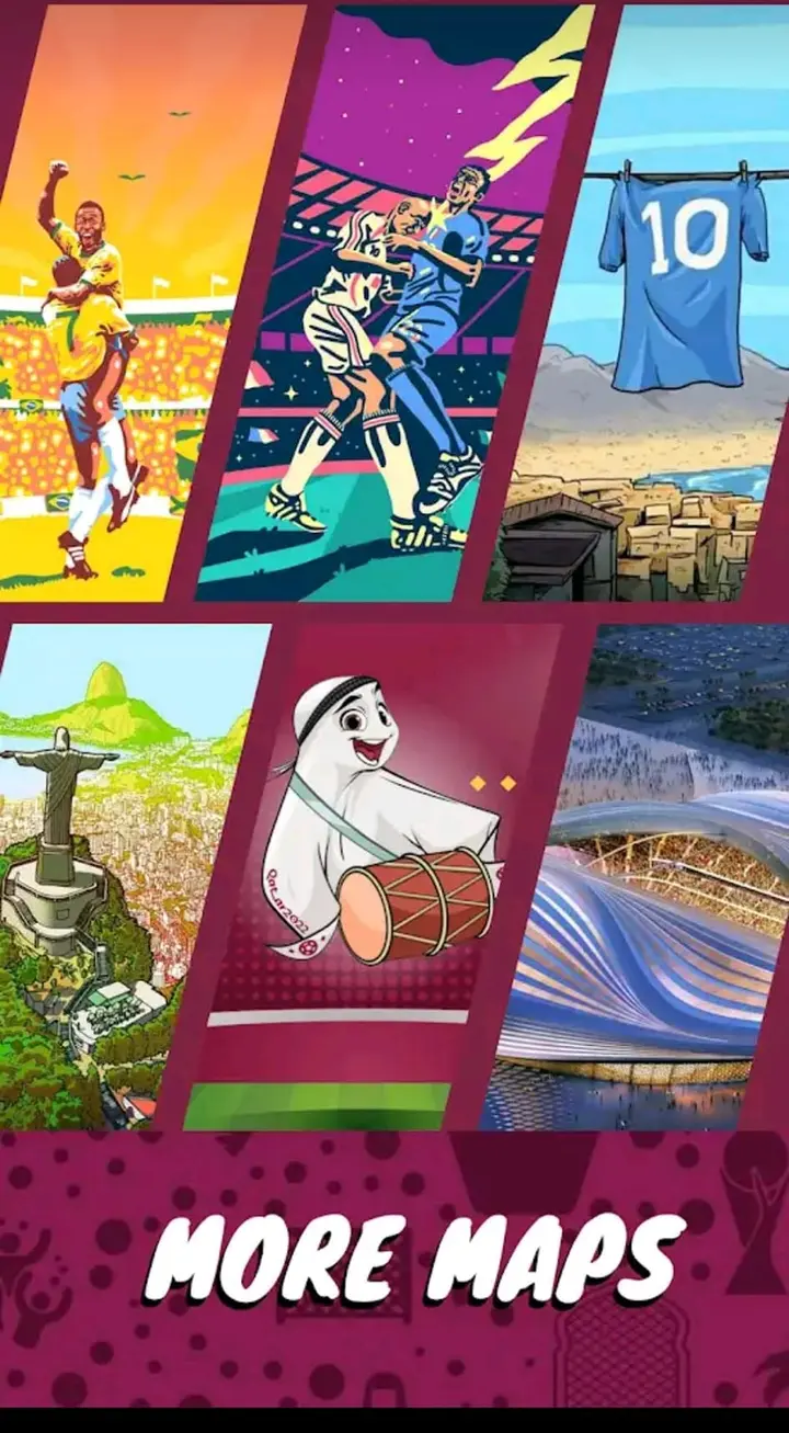 Flappy Head World Cup screenshot