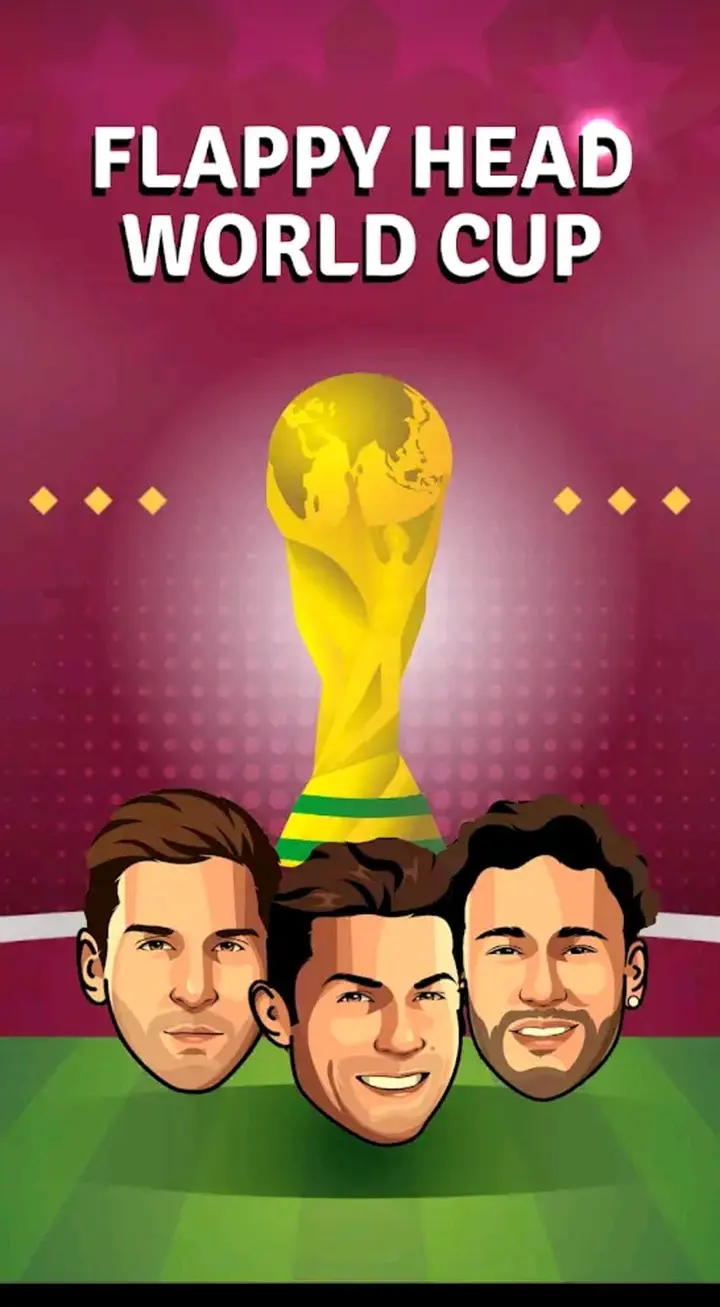 Flappy Head World Cup screenshot