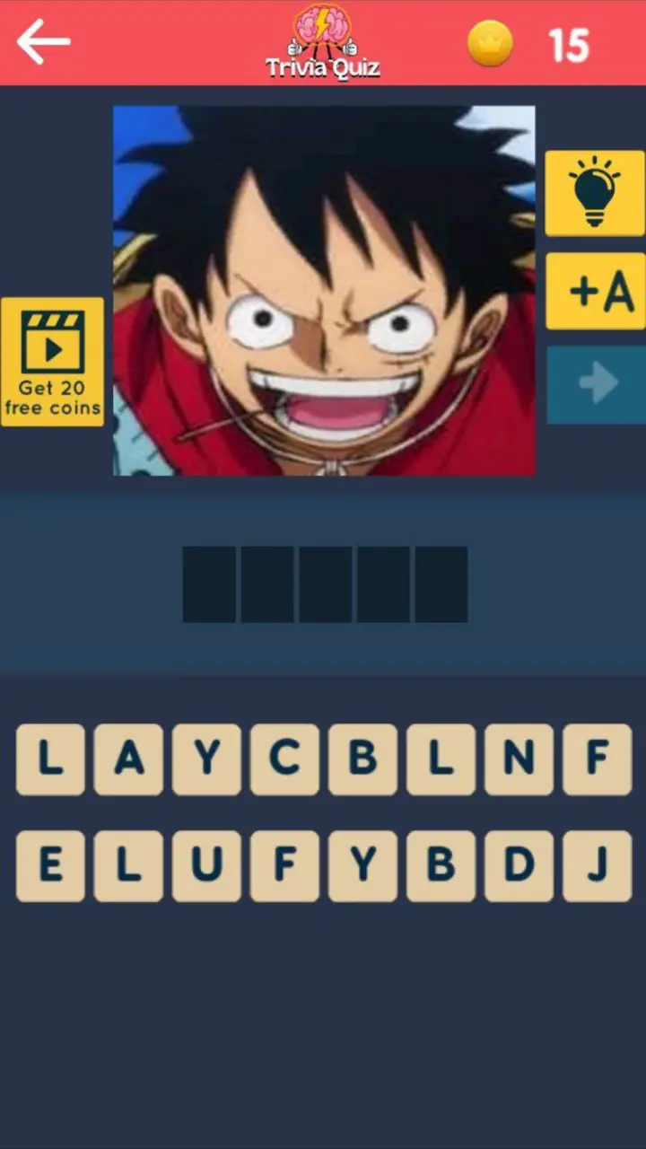 One Piece Guess Game screenshot