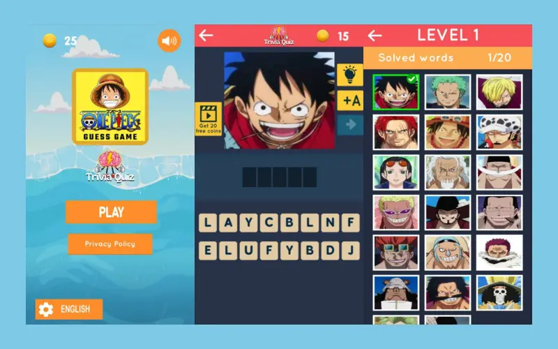 One Piece Guess Game