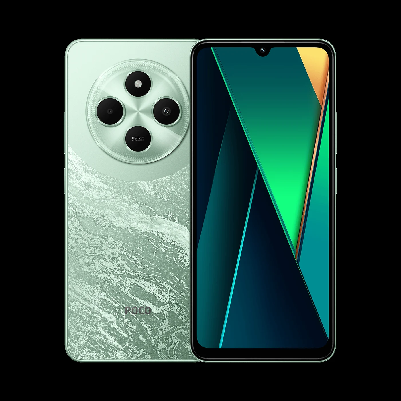 POCO C75 — a typical RM500-class budget phone sold in Malaysia